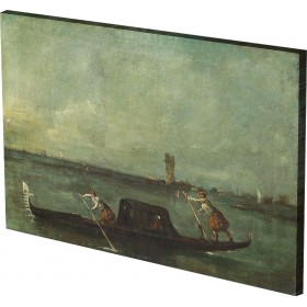Francesco Guardi - A Gondola o