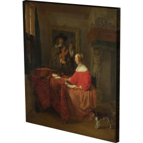 Gabriel Metsu - A Woman seated