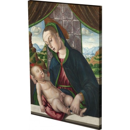Giovanni Santi - The Virgin an