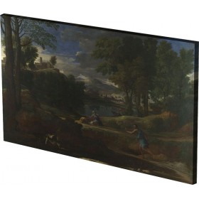 Nicolas Poussin - Landscape wi