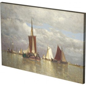 Paul Jean Clays - Ships lying 