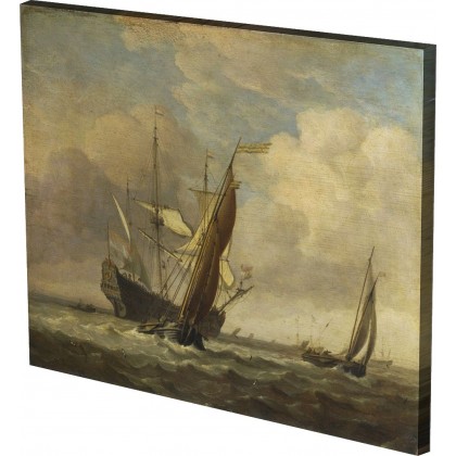 Willem van de Velde - Two Smal