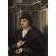 Jan Gossaert - Man with a Rosa