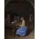 Jan Steen - A Young Woman play